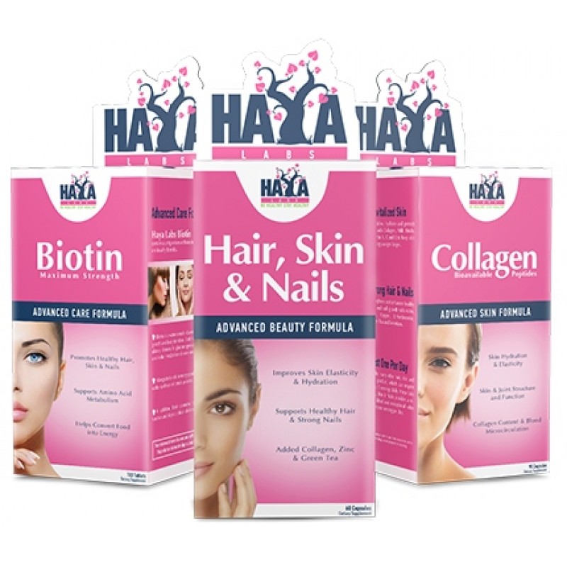Haya Labs Kollageen 500 mg 90 kapslit foto